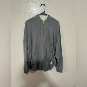 American Eagle oversized half zip sweatshirt